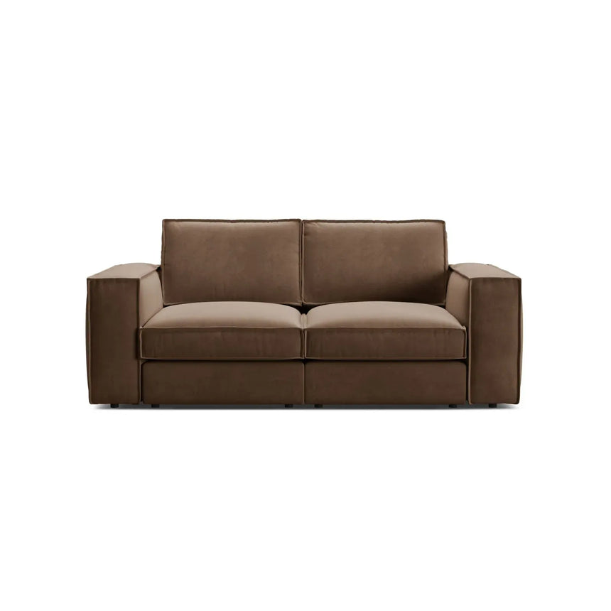 Pola 2-Sitzer Sofa aus Samt oder Strukturstoff, 206x103 cm - ZEN ZONE Furniture