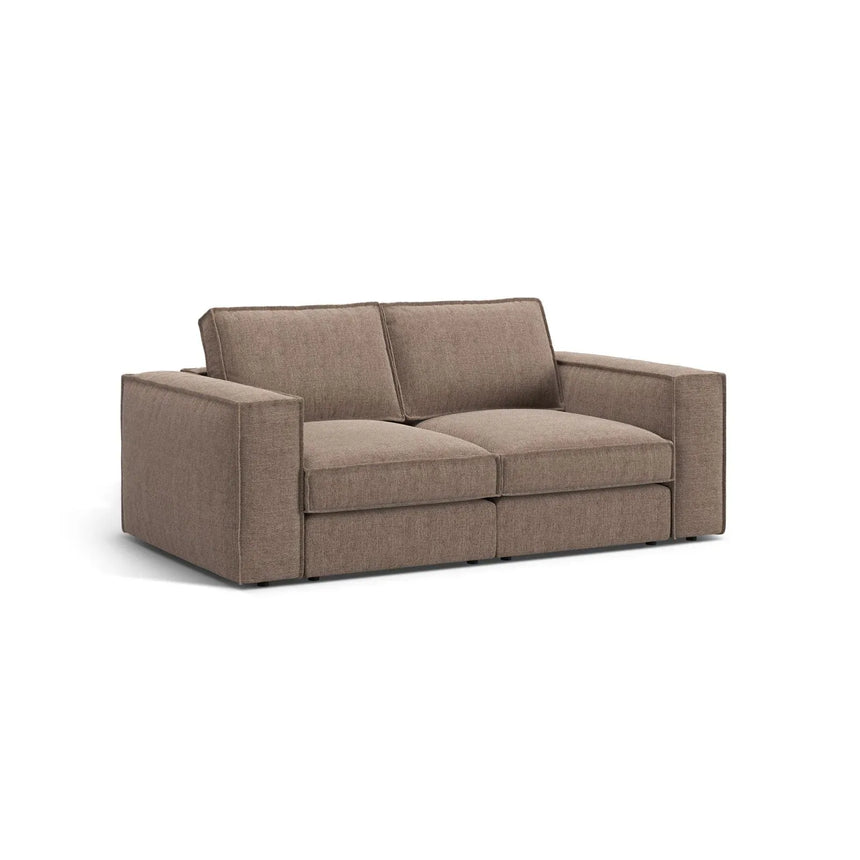 Pola 2-Sitzer Sofa aus Samt oder Strukturstoff, 206x103 cm - ZEN ZONE Furniture