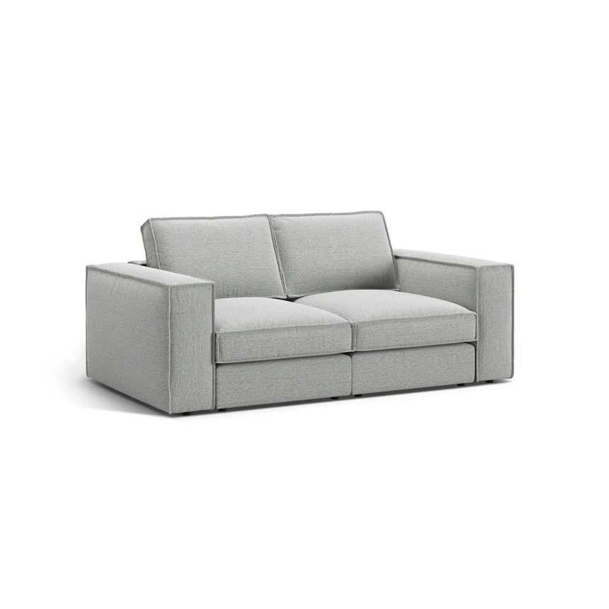 Pola 2-Sitzer Sofa aus Samt oder Strukturstoff, 206x103 cm - ZEN ZONE Furniture