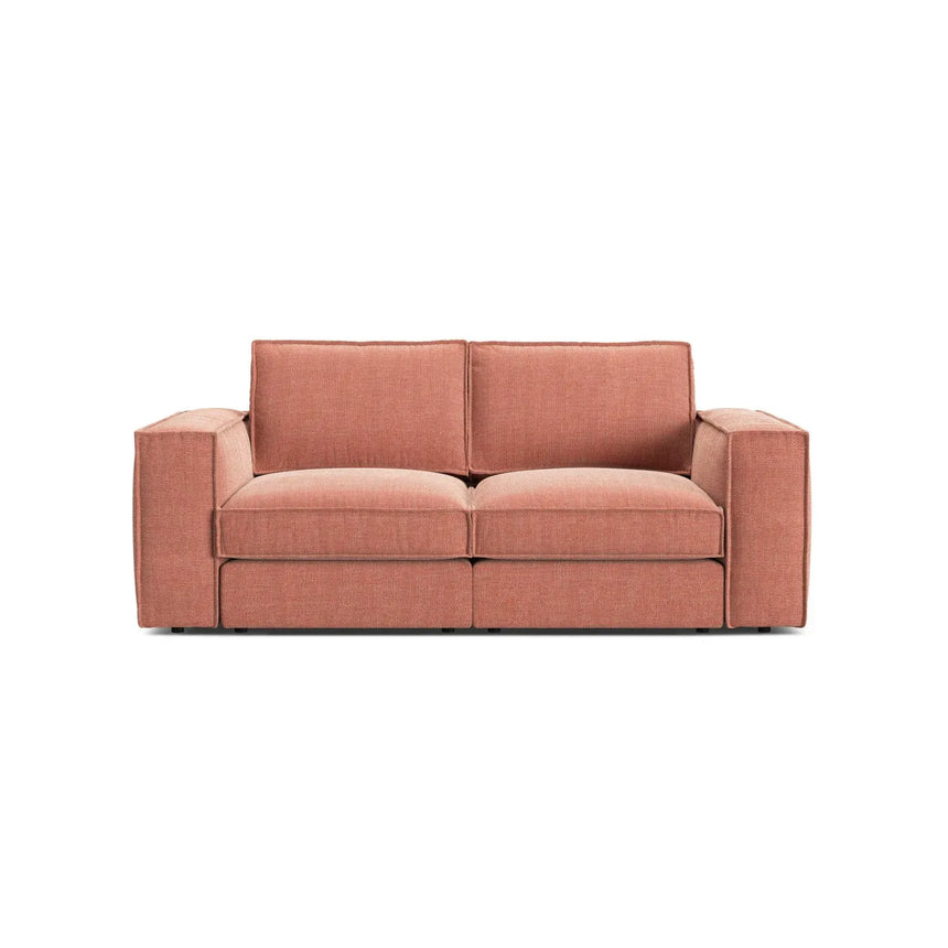 Pola 2-Sitzer Sofa aus Samt oder Strukturstoff, 206x103 cm - ZEN ZONE Furniture