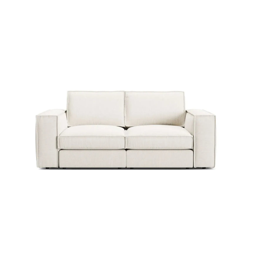Pola 2-Sitzer Sofa aus Samt oder Strukturstoff, 206x103 cm - ZEN ZONE Furniture