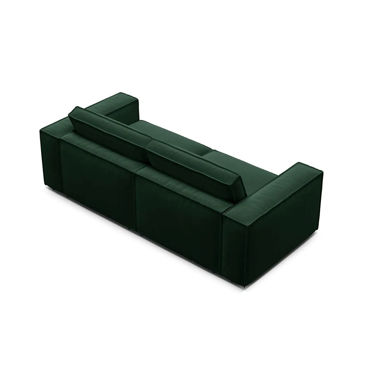 Pola 3-Sitzer Sofa aus Samt oder Strukturstoff, 236x103 cm - ZEN ZONE Furniture