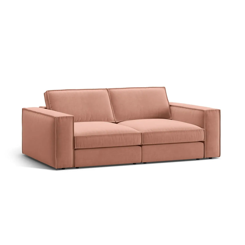 Pola 3-Sitzer Sofa aus Samt oder Strukturstoff, 236x103 cm - ZEN ZONE Furniture