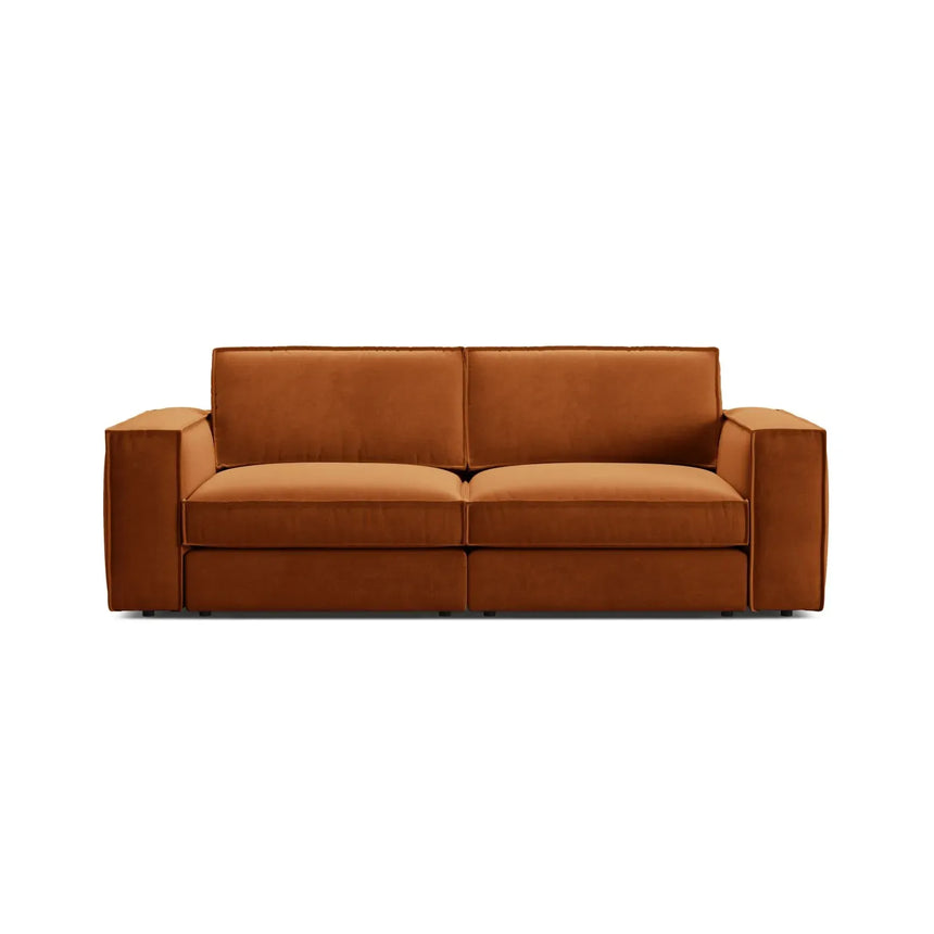 Pola 3-Sitzer Sofa aus Samt oder Strukturstoff, 236x103 cm - ZEN ZONE Furniture