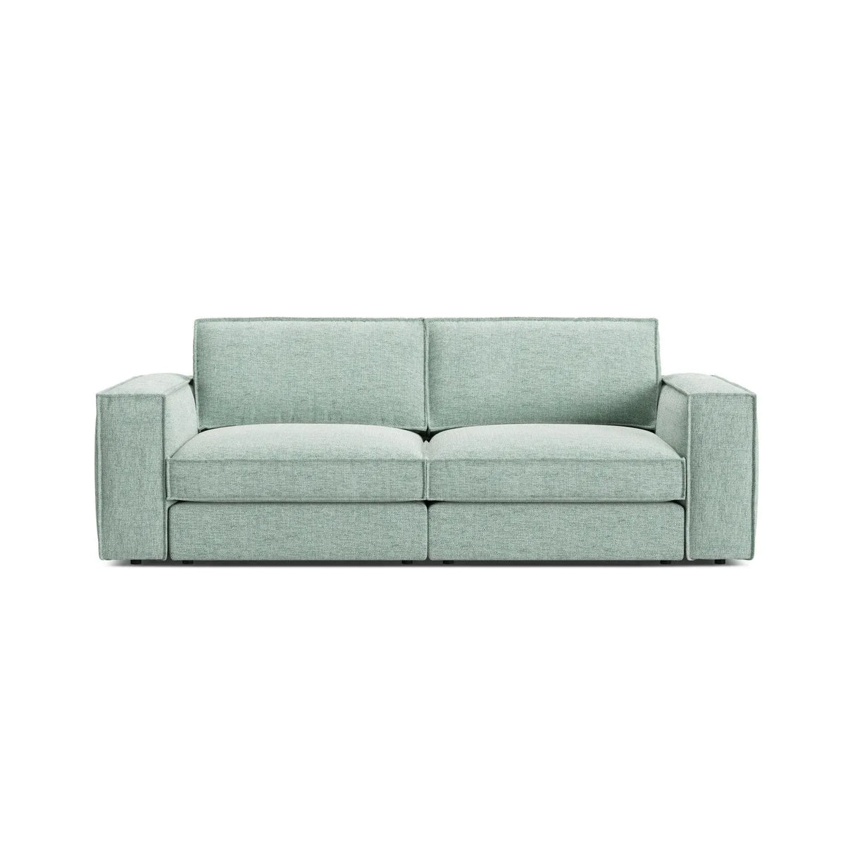 Pola 3-Sitzer Sofa aus Samt oder Strukturstoff, 236x103 cm - ZEN ZONE Furniture