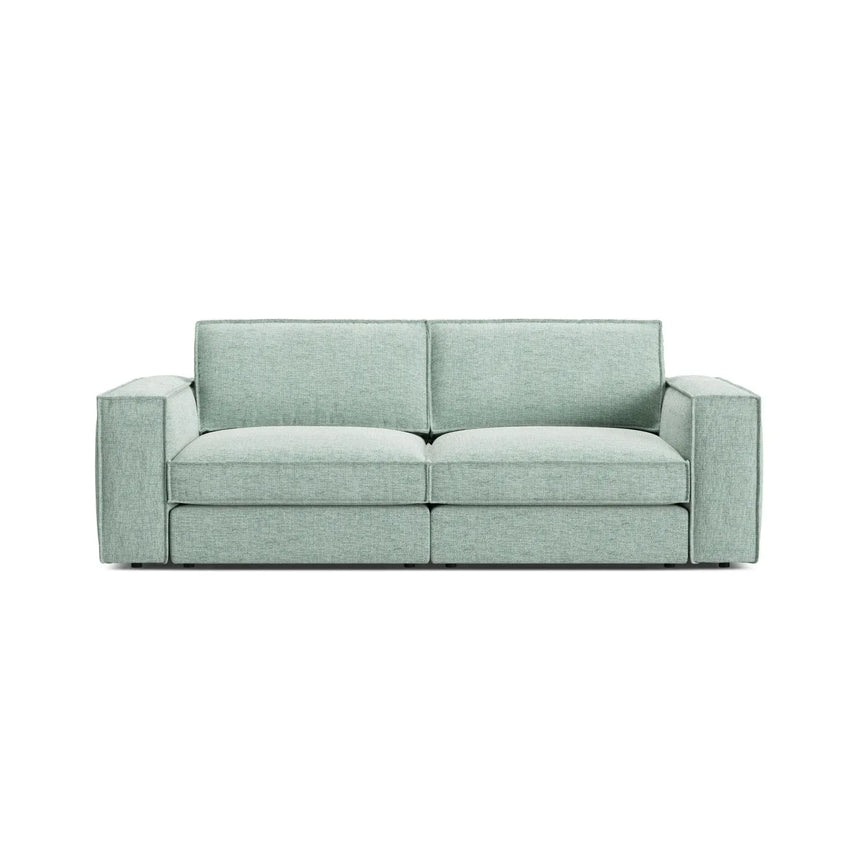 Pola 3-Sitzer Sofa aus Samt oder Strukturstoff, 236x103 cm - ZEN ZONE Furniture
