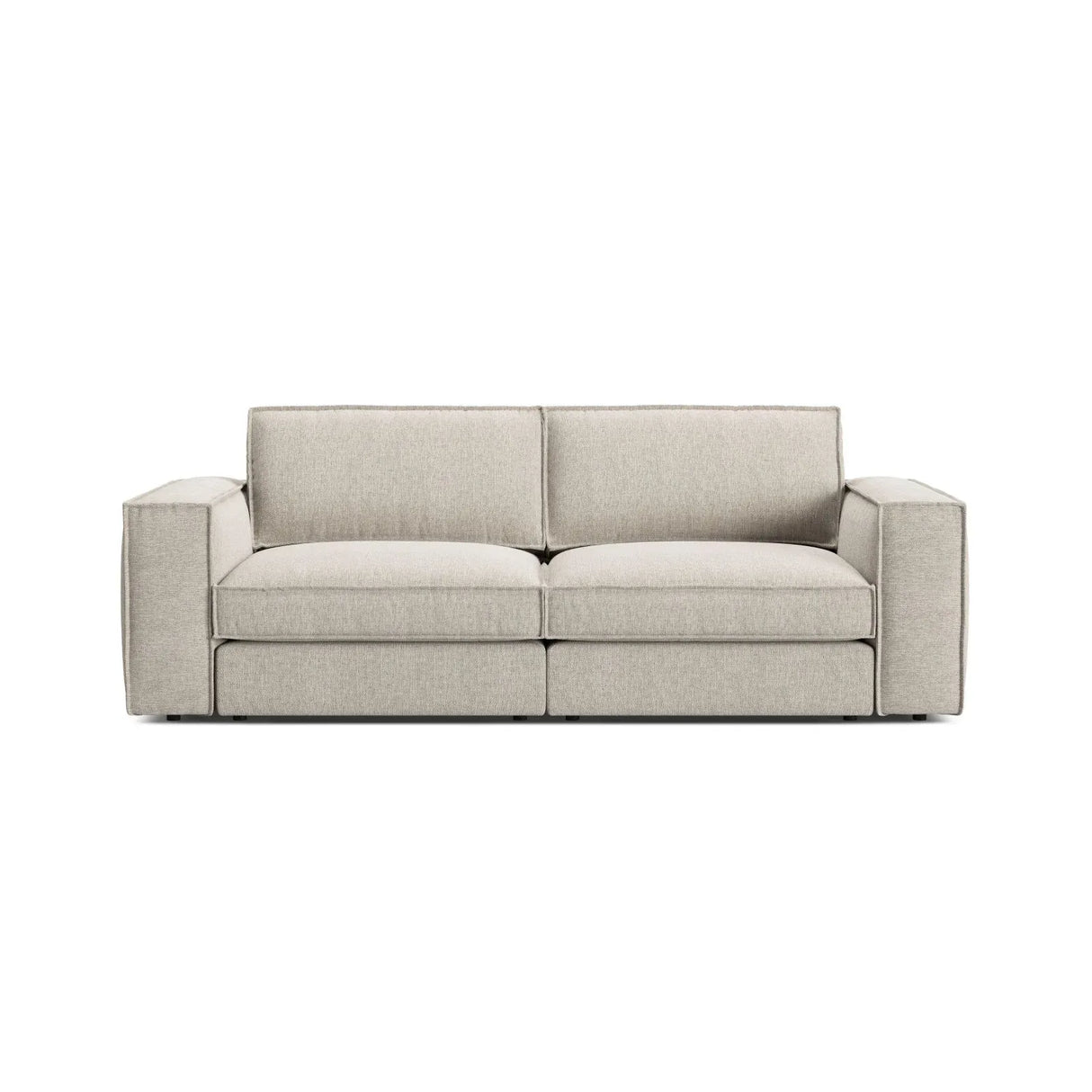 Pola 3-Sitzer Sofa aus Samt oder Strukturstoff, 236x103 cm - ZEN ZONE Furniture