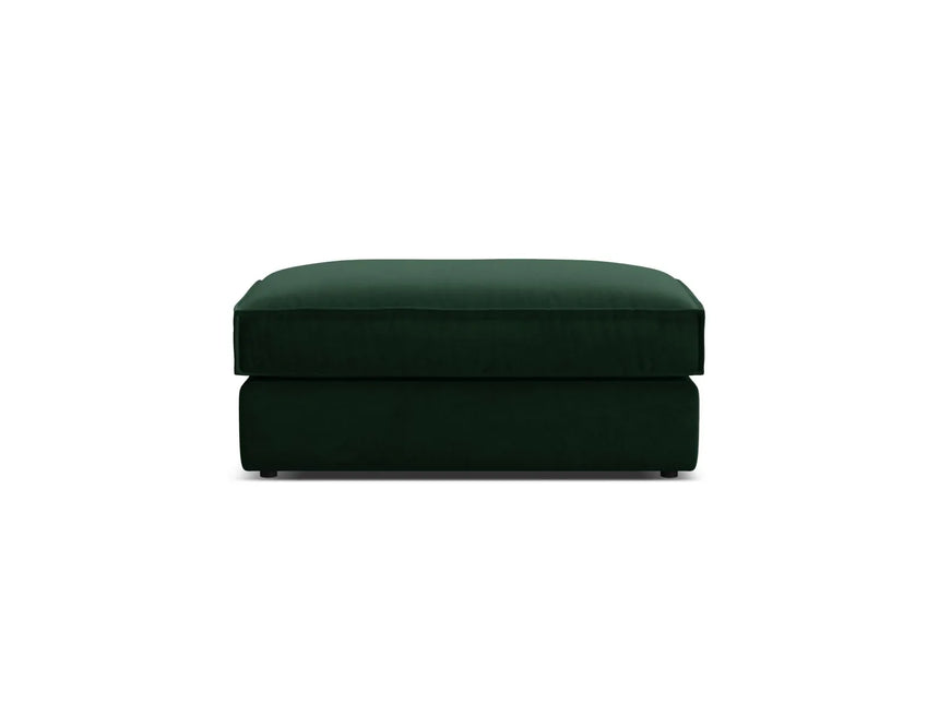 Pola Pouf aus Samt in Flaschengrün (Salvador 7), 103x54 cm von Micadoni – Bild 3