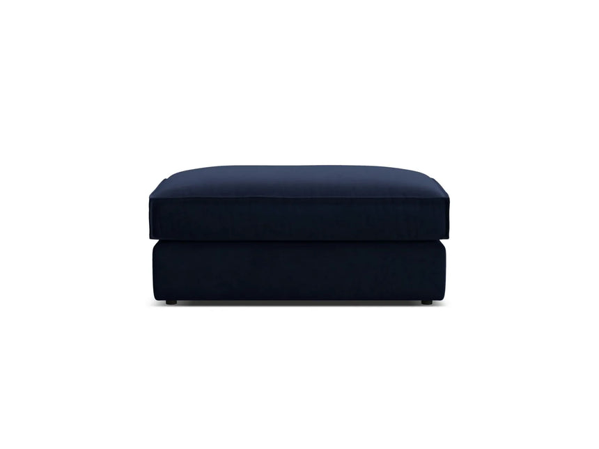 Pola Pouf aus Samt in Königsblau (Salvador 5), 103x54 cm von Micadoni – Bild 3
