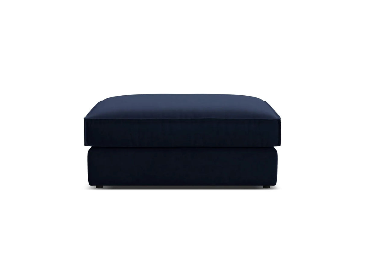 Pola Pouf aus Samt in Königsblau (Salvador 5), 103x78 cm von Micadoni – Bild 3