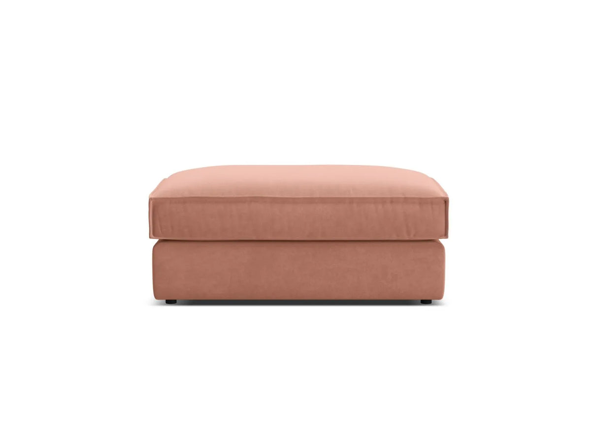 Pola Pouf aus Samt in Rosa (Salvador 11), 103x54 cm von Micadoni – Bild 3