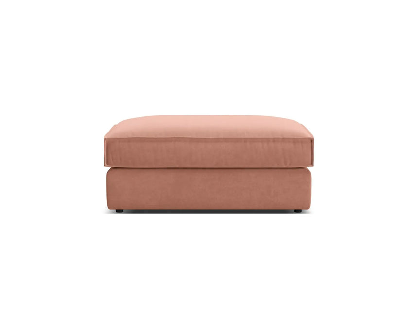 Pola Pouf aus Samt in Rosa (Salvador 11), 103x54 cm von Micadoni – Bild 3