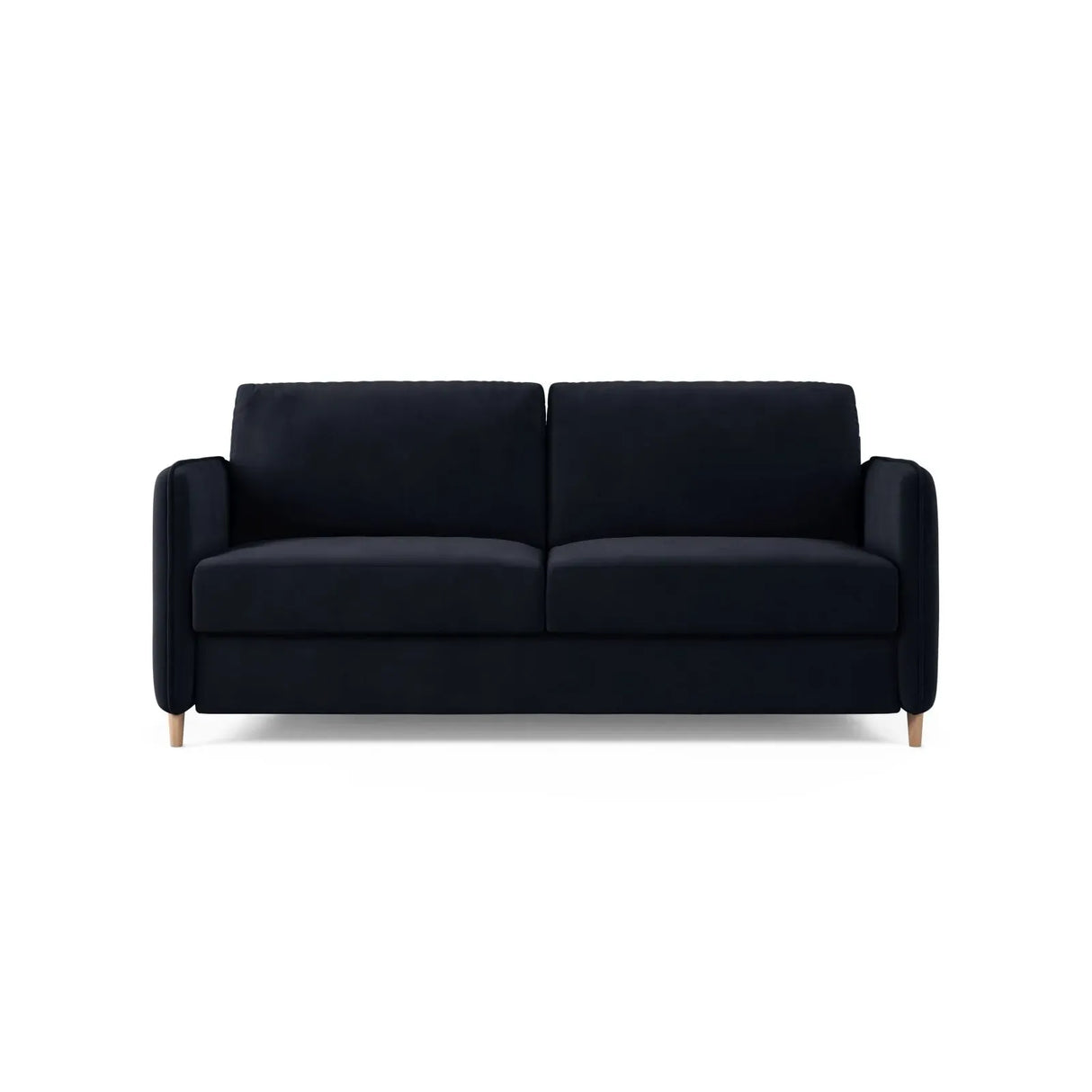 Simo 3-Sitzer Sofa mit Schlaffunktion, ausklappbar, aus Samt oder Strukturstoff, 184x102 cm - ZEN ZONE Furniture