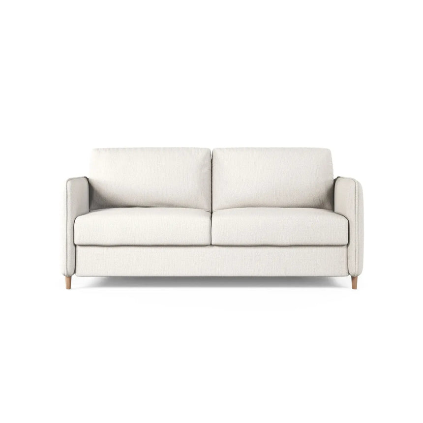 Simo 3-Sitzer Sofa mit Schlaffunktion, ausklappbar, aus Samt oder Strukturstoff, 184x102 cm - ZEN ZONE Furniture