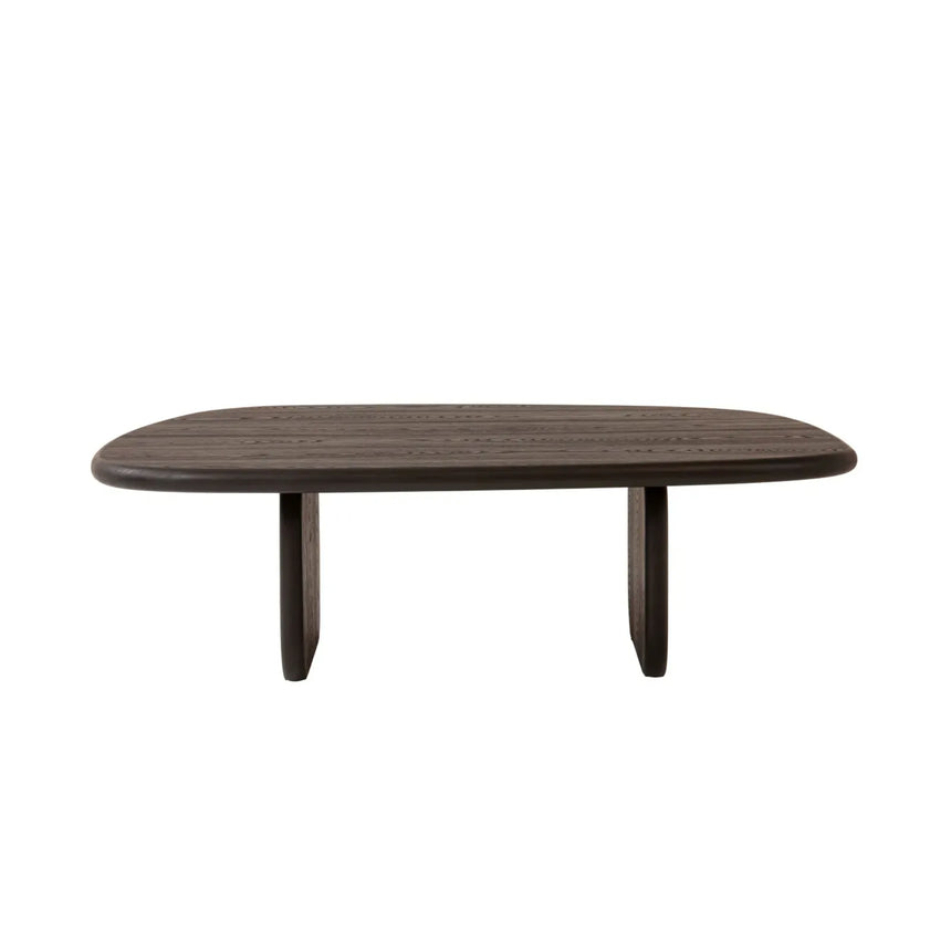 Talaia Couchtisch aus massiver Kiefer in schwarz, 110x80x35 cm - ZEN ZONE Furniture