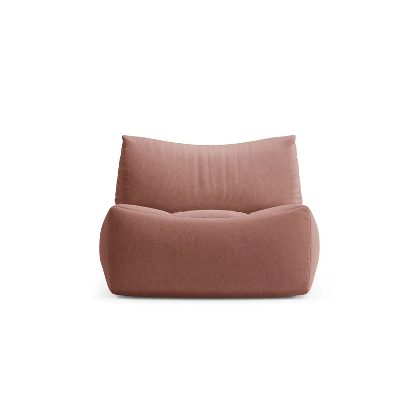 Tove Sessel aus Samt, Chenille oder Strukturstoff, 97x83 cm - ZEN ZONE Furniture
