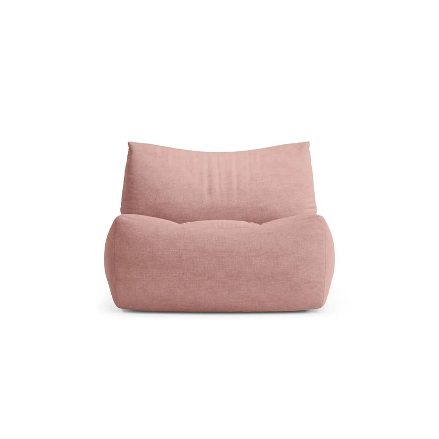 Tove Sessel aus Samt, Chenille oder Strukturstoff, 97x83 cm - ZEN ZONE Furniture