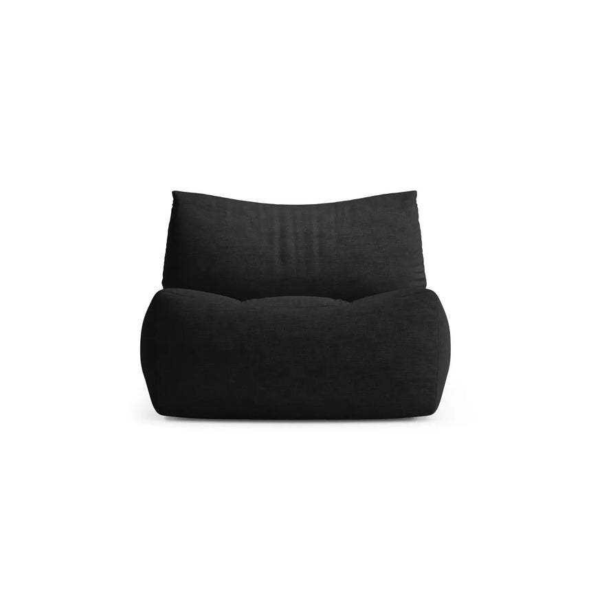 Tove Sessel aus Samt, Chenille oder Strukturstoff, 97x83 cm - ZEN ZONE Furniture