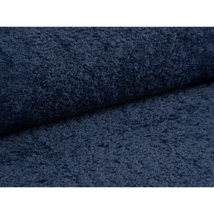 Abby 2-Sitzer Sofa aus Boucle (CORAL 5) in Marineblau, 140x80 cm – Bild 5