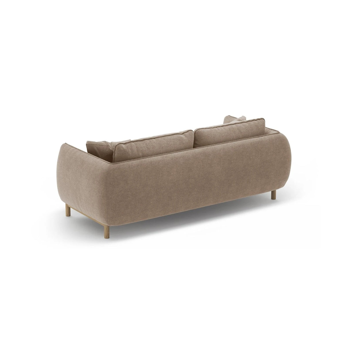 Ada 2-Sitzer Sofa aus Strukturierter Stoff (Wind 11) in Sand, 178x101 cm – Bild 4