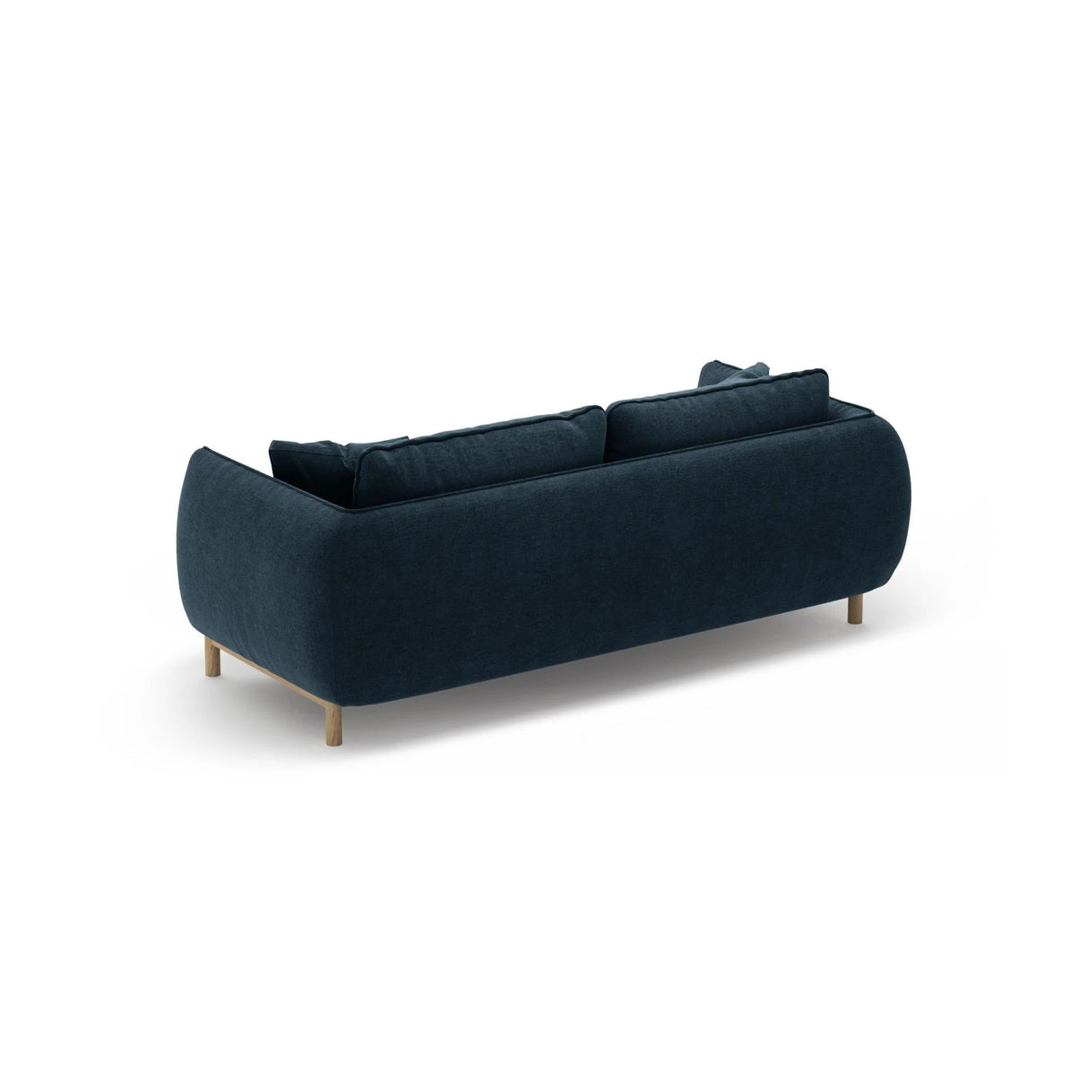 Ada 2-Sitzer Sofa aus Strukturierter Stoff (Wind 77) in Marineblau, 178x101 cm – Bild 4