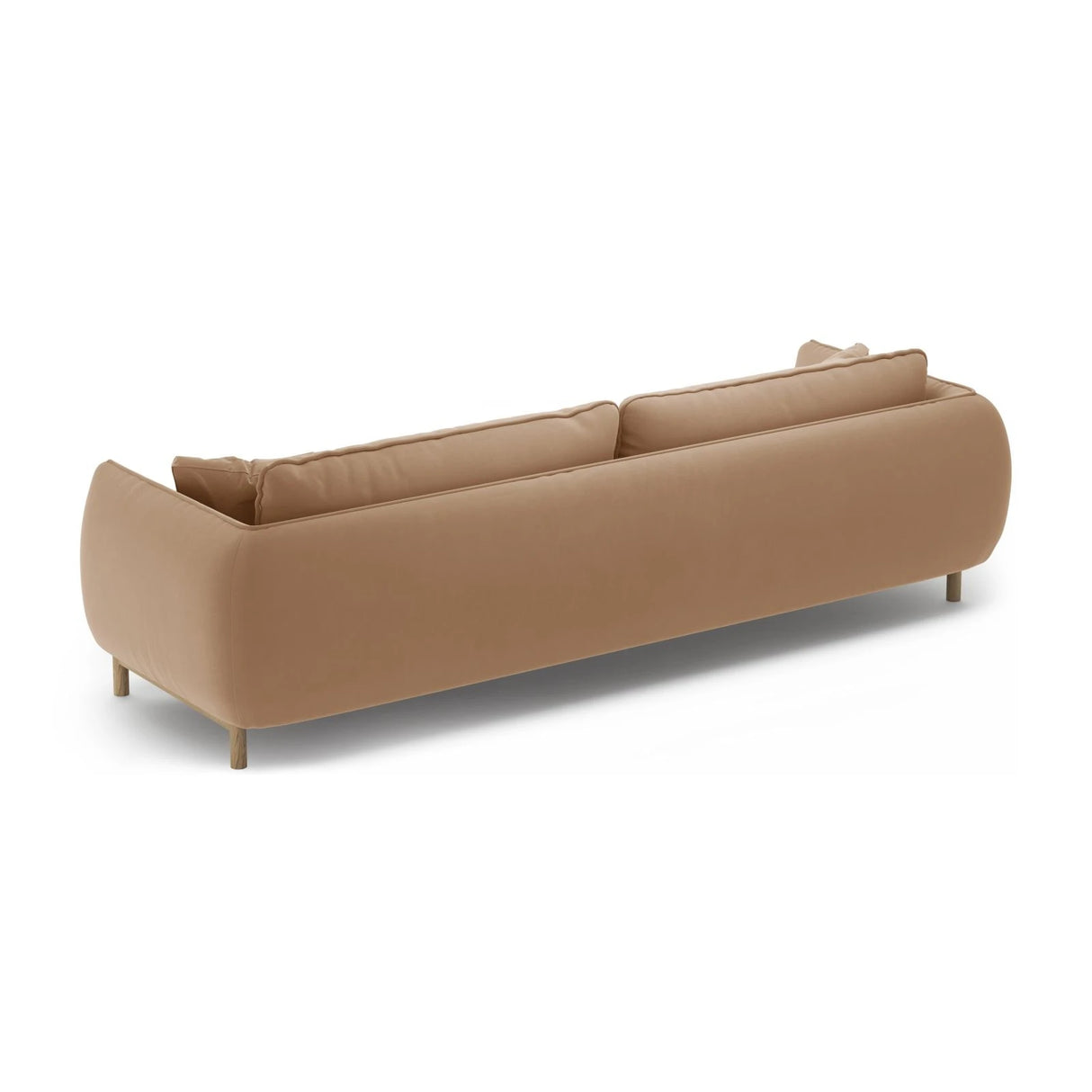 Ada 4-Sitzer Sofa aus Samt oder Strukturstoff, 248x101 cm – Bild 4