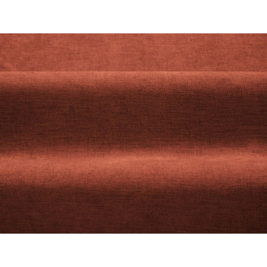 Ada Pouf aus Strukturierter Stoff (Wind 52) in Kastanienbraun, 95x65 cm – Bild 4