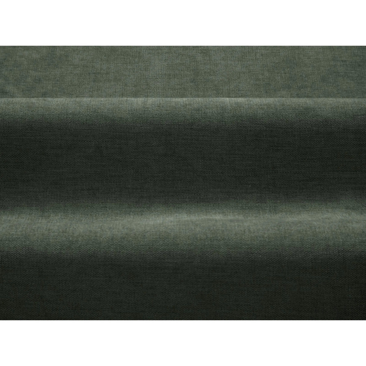 Ada Pouf aus Strukturierter Stoff (Wind 75) in Moosgrün, 95x65 cm – Bild 4