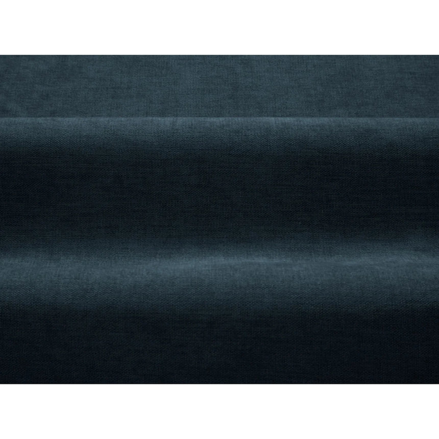 Ada Pouf aus Strukturierter Stoff (Wind 77) in Marineblau, 95x65 cm – Bild 4
