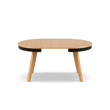 Ausziehbarer Tisch Ludia aus Eichenfurnier und Eiche, 100-200 cm - ZEN ZONE Furniture