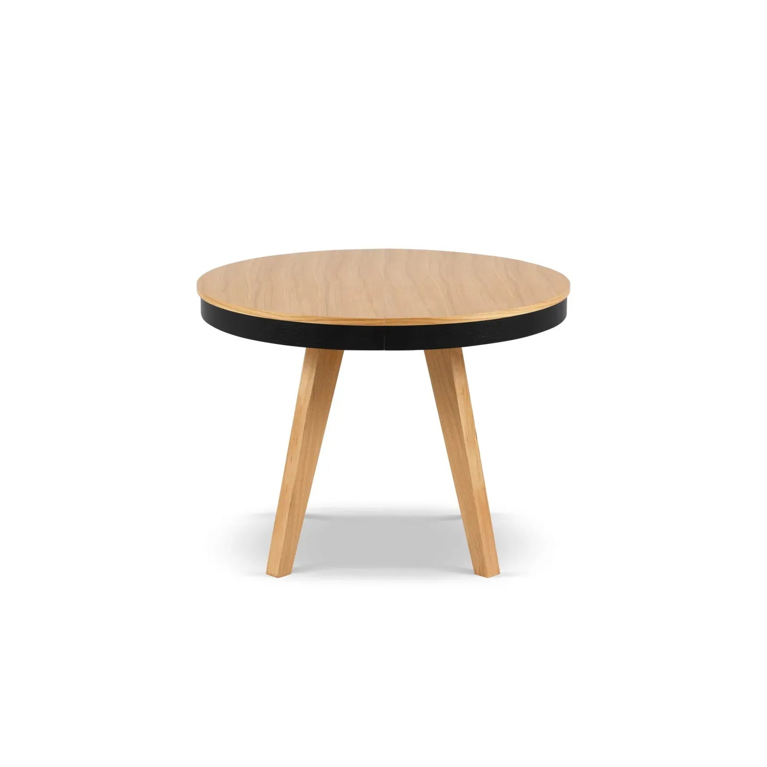 Ausziehbarer Tisch Ludia aus Eichenfurnier und Eiche, 100-200 cm - ZEN ZONE Furniture