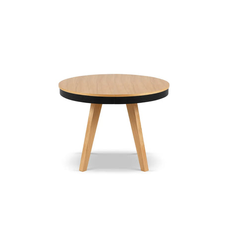 Ausziehbarer Tisch Ludia aus Eichenfurnier und Eiche, 100-200 cm - ZEN ZONE Furniture
