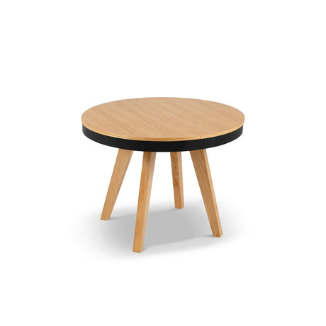 Ausziehbarer Tisch Ludia aus Eichenfurnier und Eiche, 100-200 cm - ZEN ZONE Furniture