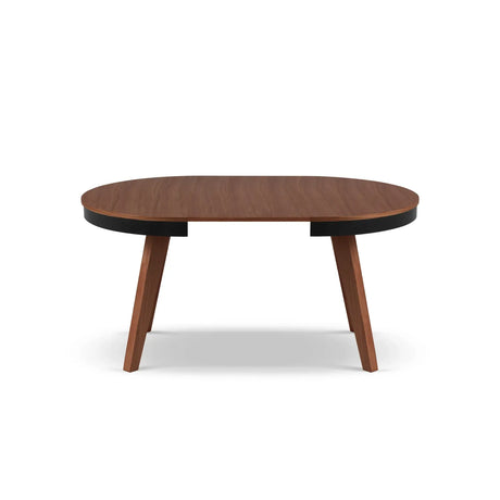 Ausziehbarer Tisch Ludia aus Eichenfurnier und Eiche, 100-200 cm - ZEN ZONE Furniture