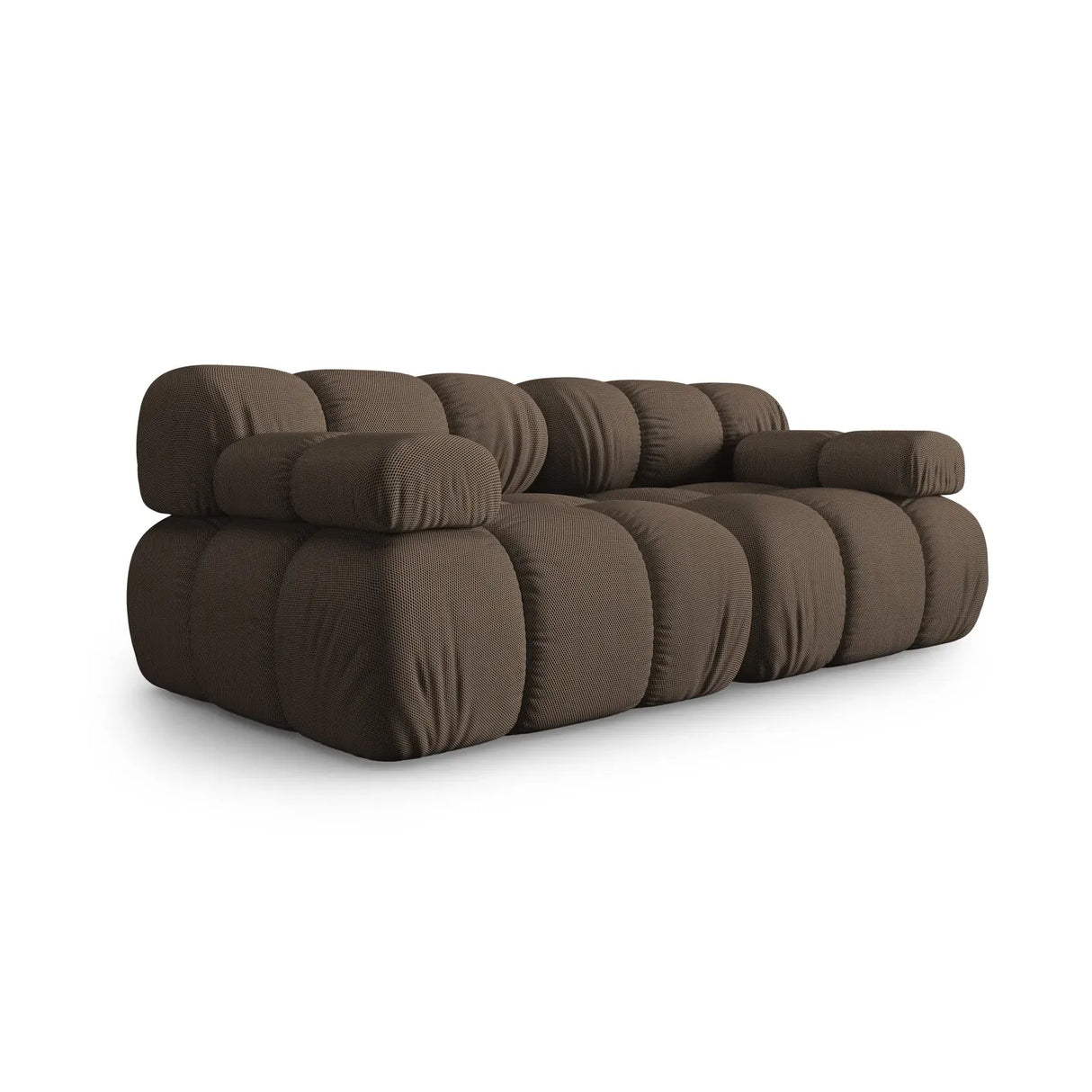 Bellis Modulares 2-Sitzer Sofa 188 cm mit Samtbezug oder 3D-Stoff - ZEN ZONE Furniture
