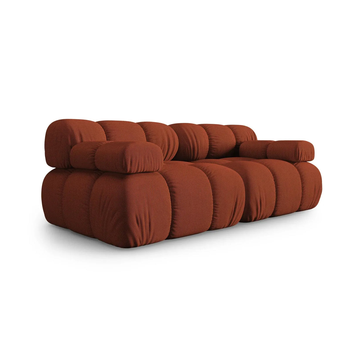 Bellis Modulares 2-Sitzer Sofa 188 cm mit Samtbezug oder 3D-Stoff - ZEN ZONE Furniture