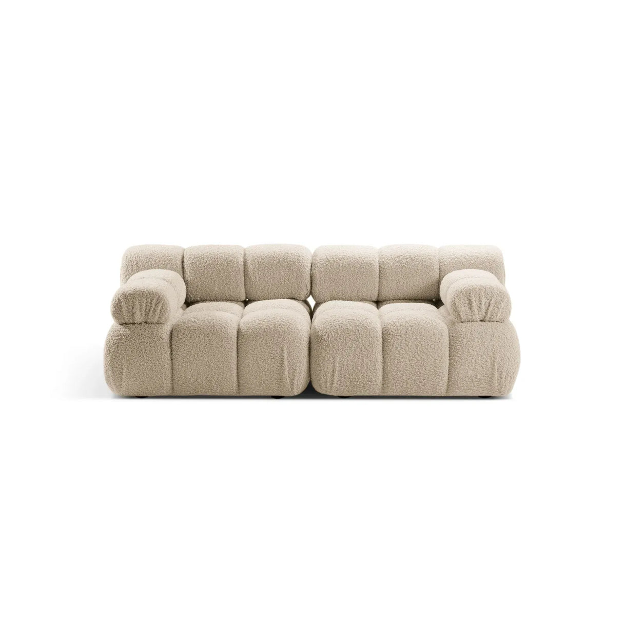 Bellis Modulares 2-Sitzer Sofa 188 cm mit Boucle-Polsterung - ZEN ZONE Furniture