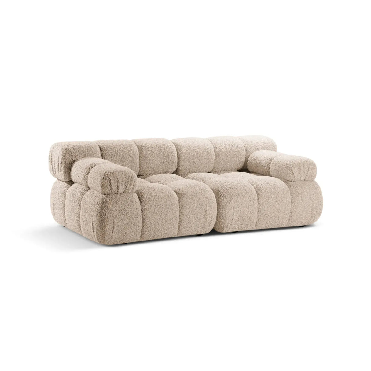 Bellis Modulares 2-Sitzer Sofa 188 cm mit Boucle-Polsterung - ZEN ZONE Furniture