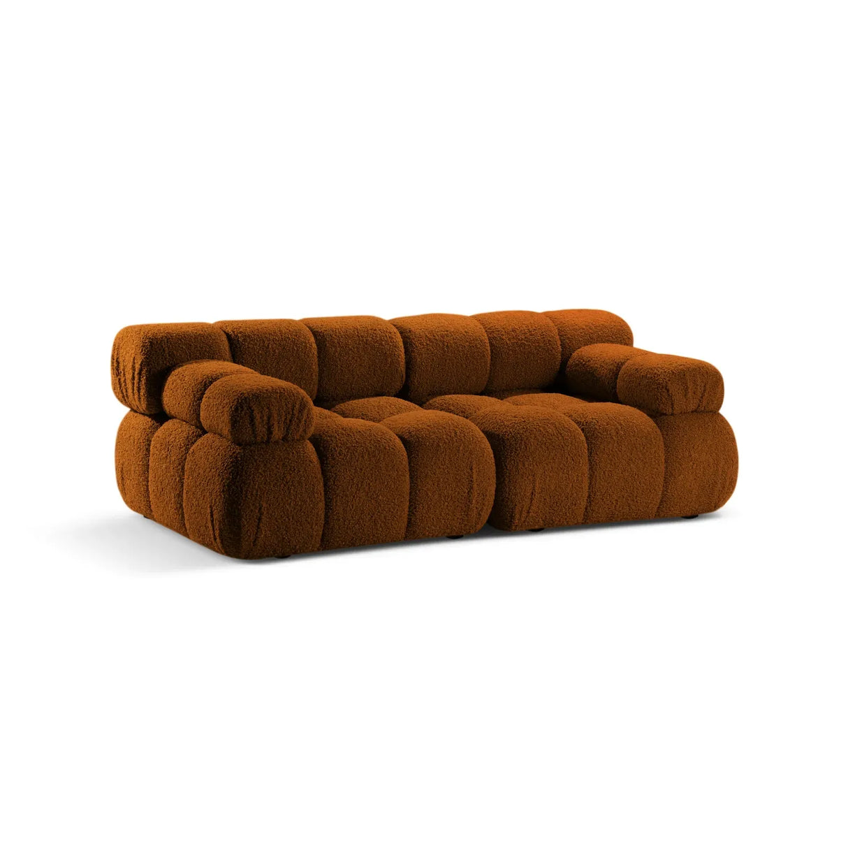 Bellis Modulares 2-Sitzer Sofa 188 cm mit Boucle-Polsterung - ZEN ZONE Furniture