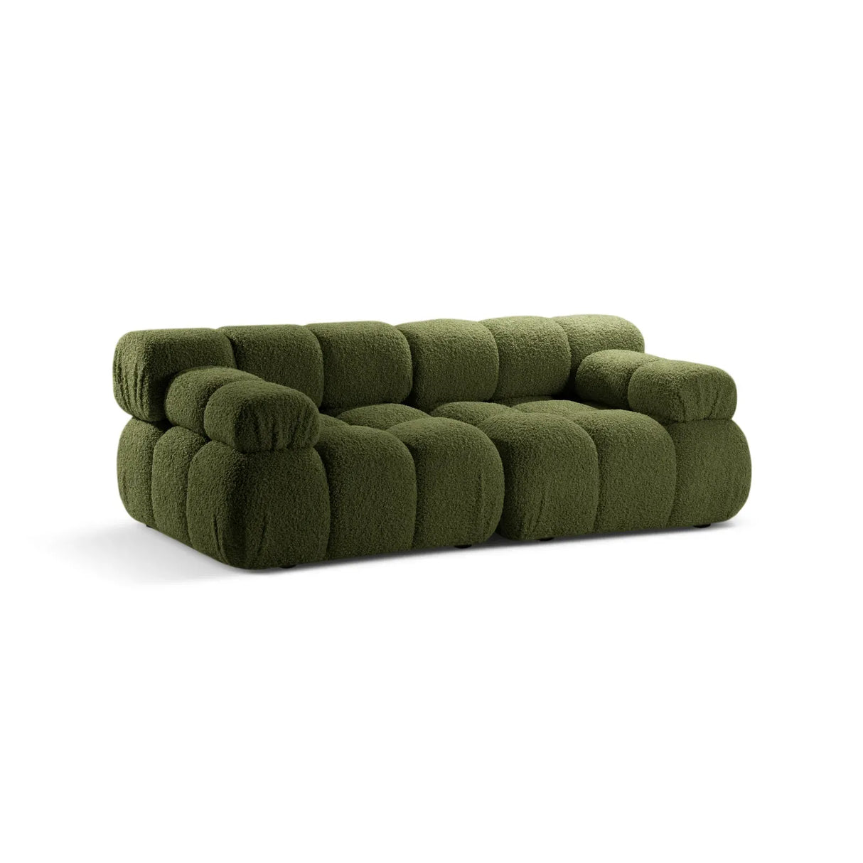 Bellis Modulares 2-Sitzer Sofa 188 cm mit Boucle-Polsterung - ZEN ZONE Furniture