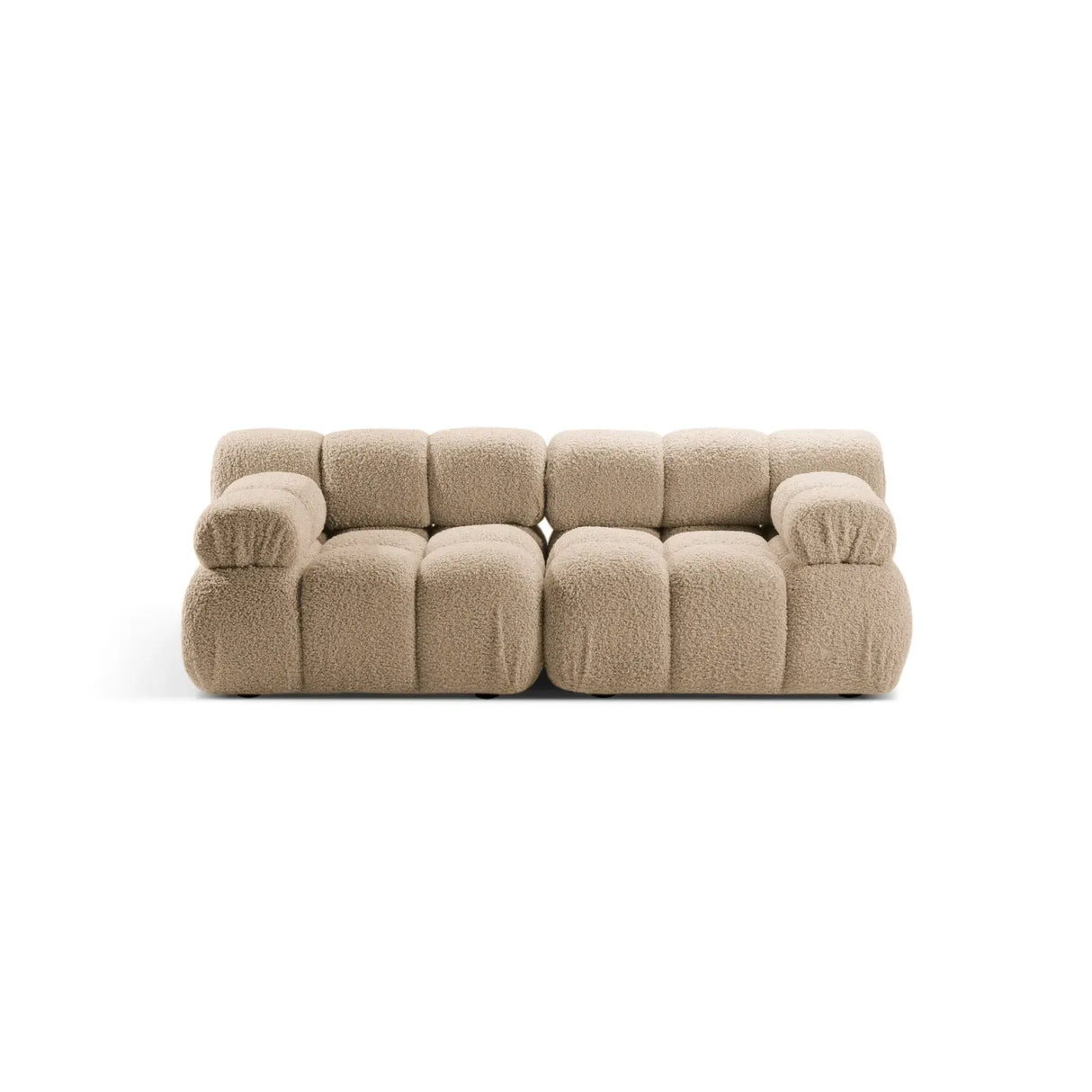 Bellis Modulares 2-Sitzer Sofa 188 cm mit Boucle-Polsterung - ZEN ZONE Furniture