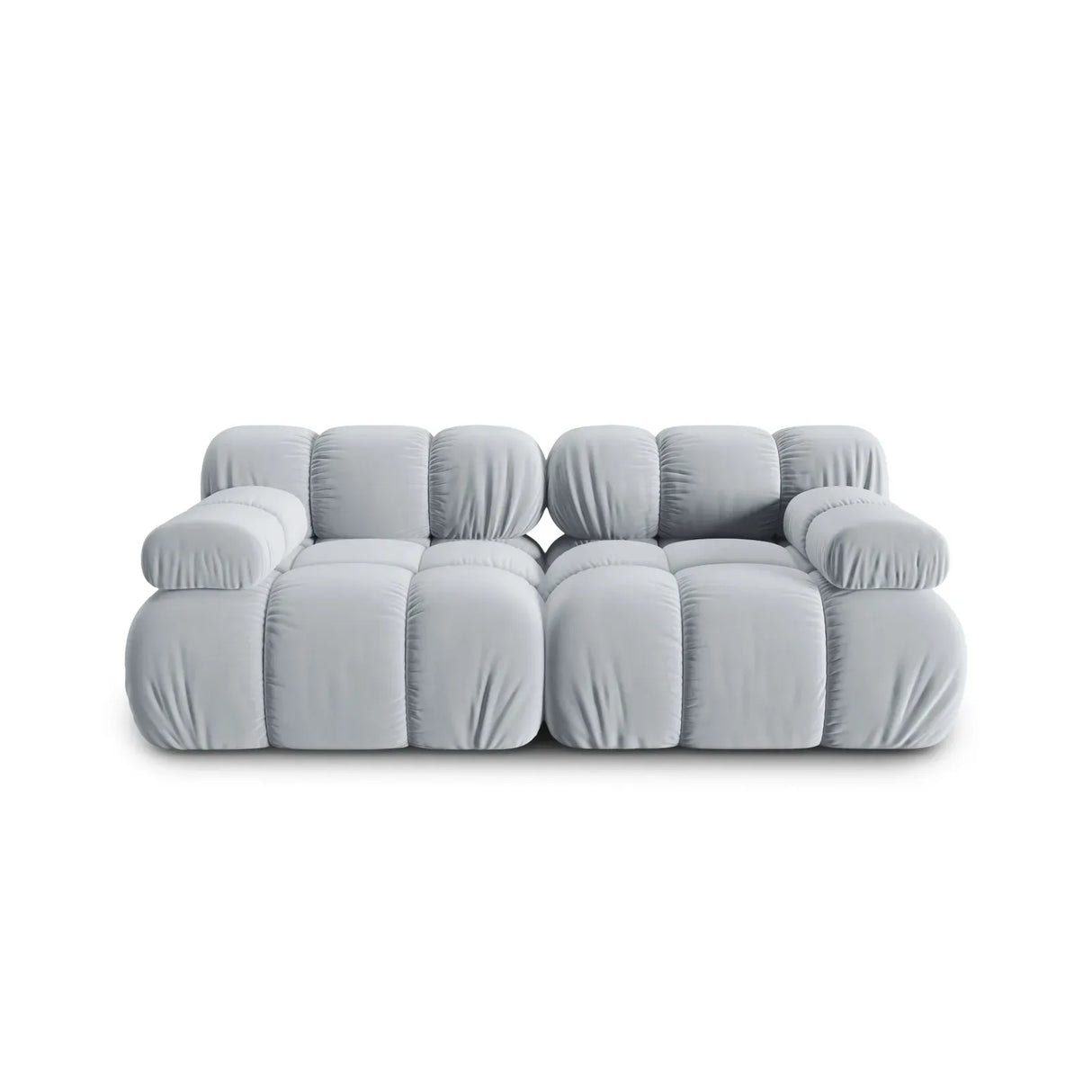 Bellis Modulares 2-Sitzer Sofa 188 cm mit Samtbezug oder 3D-Stoff - ZEN ZONE Furniture