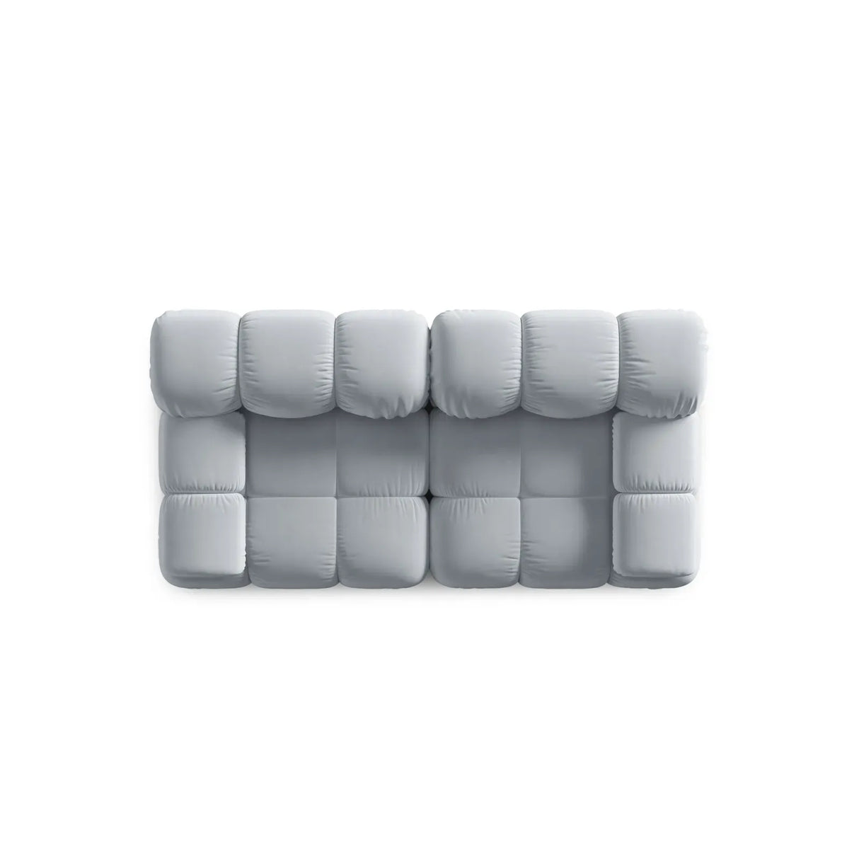 Bellis Modulares 2-Sitzer Sofa 188 cm mit Samtbezug oder 3D-Stoff - ZEN ZONE Furniture