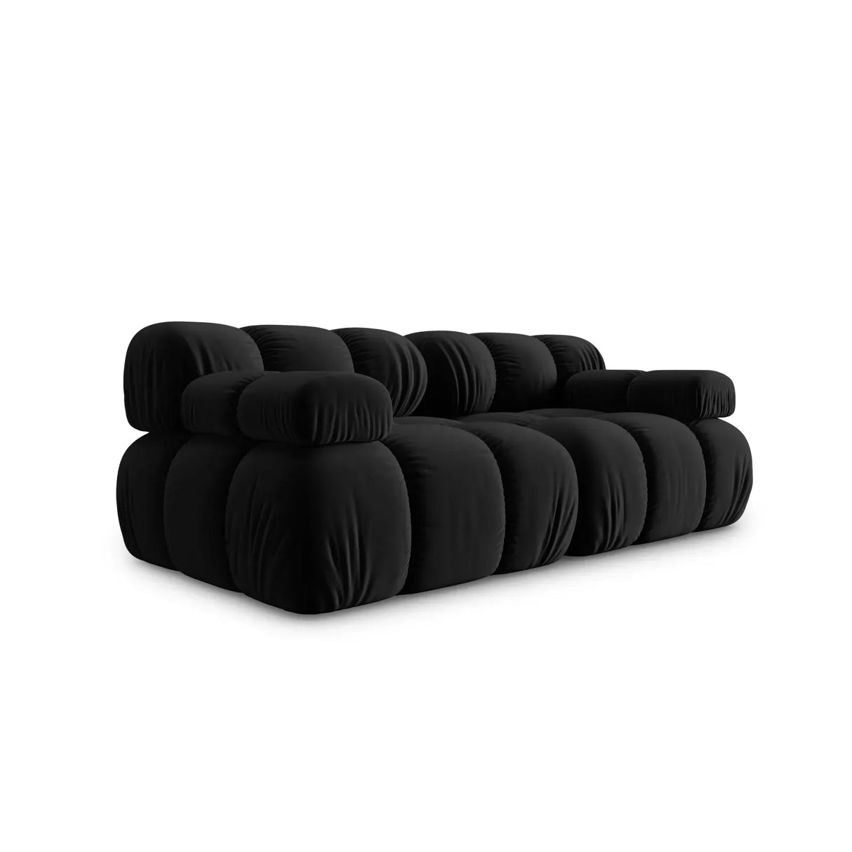 Bellis Modulares 2-Sitzer Sofa 188 cm mit Samtbezug oder 3D-Stoff - ZEN ZONE Furniture