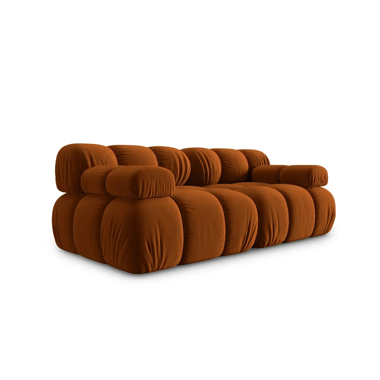 Bellis Modulares 2-Sitzer Sofa 188 cm mit Samtbezug oder 3D-Stoff - ZEN ZONE Furniture