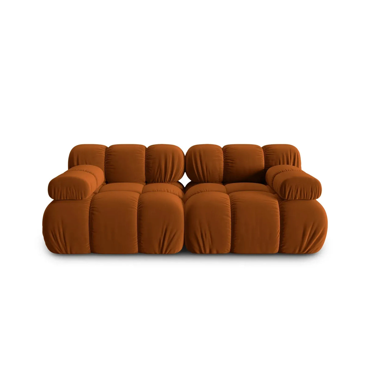 Bellis Modulares 2-Sitzer Sofa 188 cm mit Samtbezug oder 3D-Stoff - ZEN ZONE Furniture
