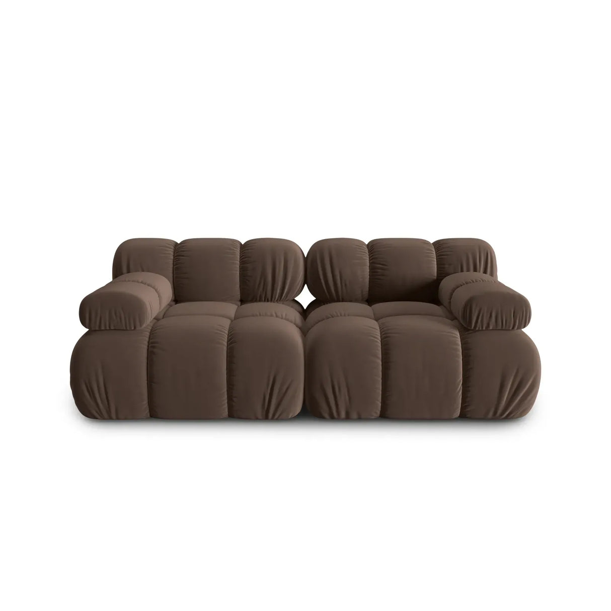 Bellis Modulares 2-Sitzer Sofa 188 cm mit Samtbezug oder 3D-Stoff - ZEN ZONE Furniture