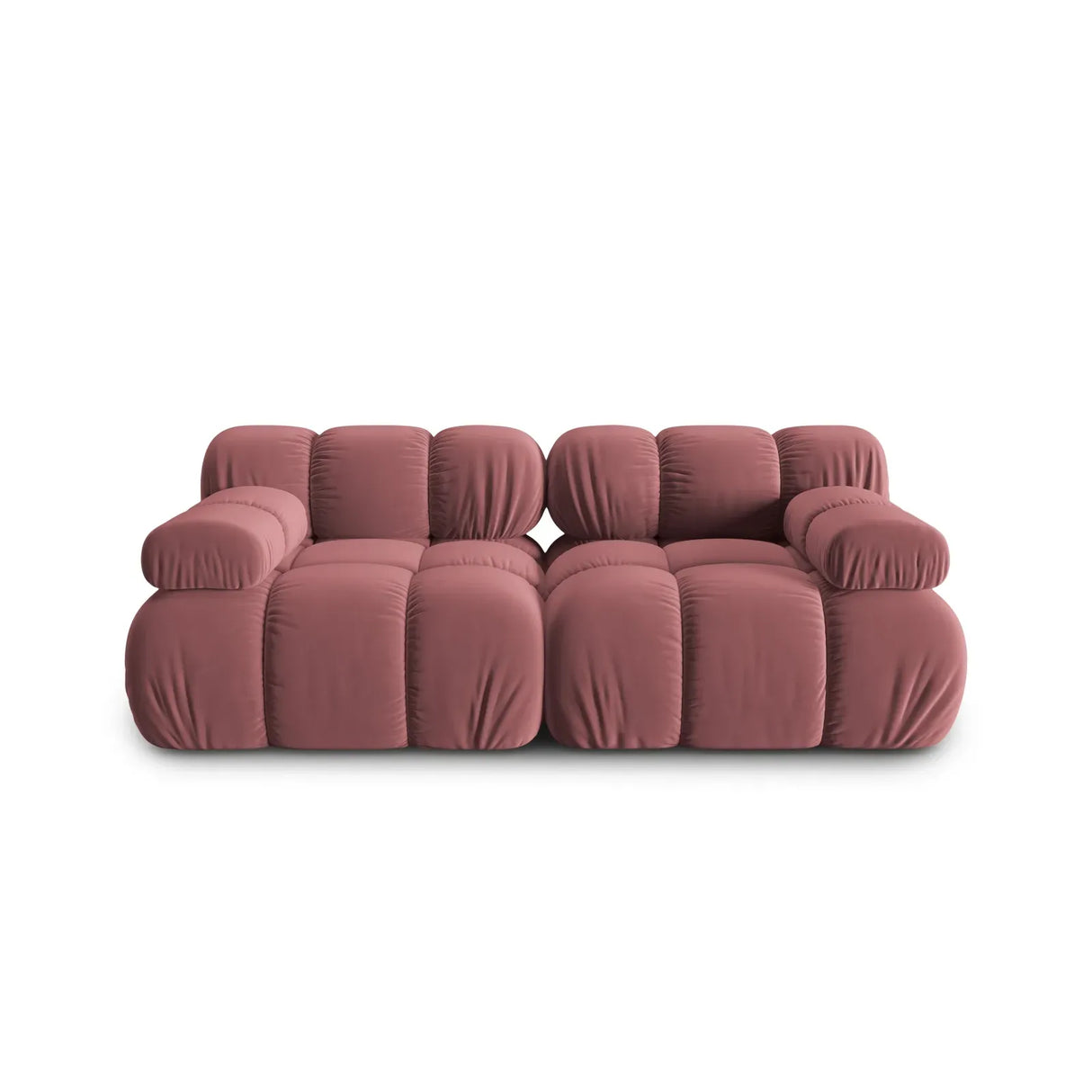 Bellis Modulares 2-Sitzer Sofa 188 cm mit Samtbezug oder 3D-Stoff - ZEN ZONE Furniture