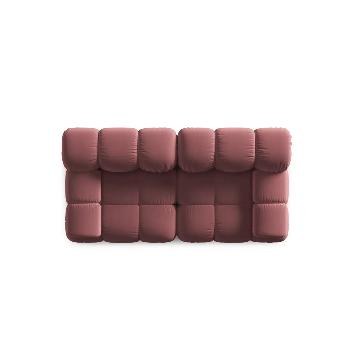 Bellis Modulares 2-Sitzer Sofa 188 cm mit Samtbezug oder 3D-Stoff - ZEN ZONE Furniture