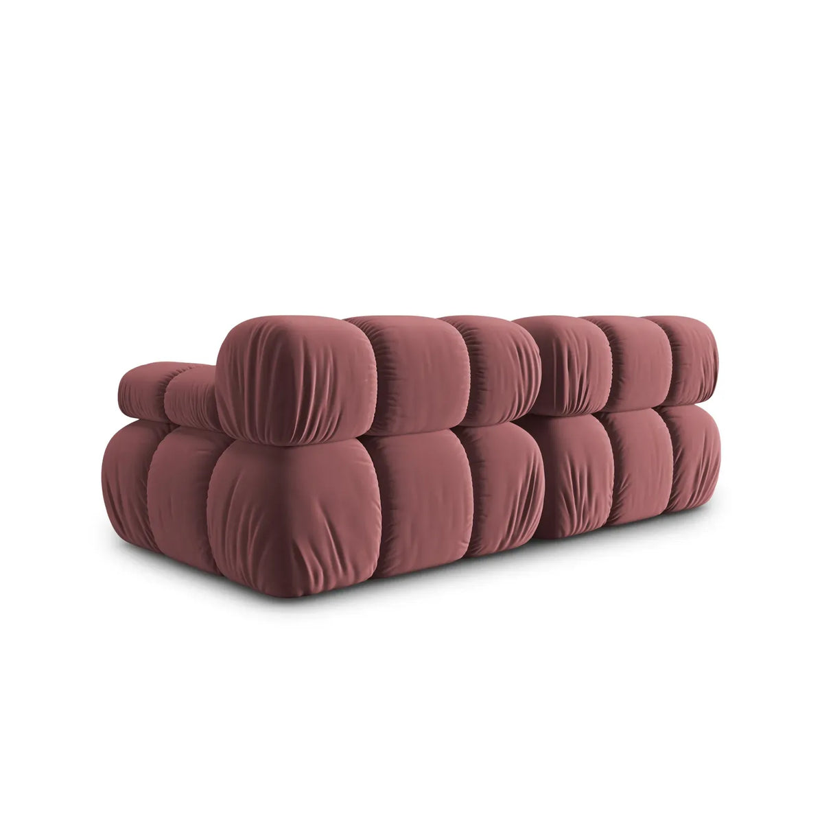 Bellis Modulares 2-Sitzer Sofa 188 cm mit Samtbezug oder 3D-Stoff - ZEN ZONE Furniture